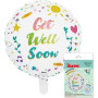 Μπαλόνι Foil 18" Στρόγγυλο Get Well Soon