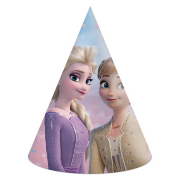 ΚΑΠΕΛΑ ΠΑΡΤΥ ΧΑΡΤΙΝΑ 6τμχ FROZEN 2 WIND SPIRIT