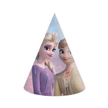 ΚΑΠΕΛΑ ΠΑΡΤΥ ΧΑΡΤΙΝΑ 6τμχ FROZEN 2 WIND SPIRIT