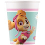 Χάρτινα ποτήρια 200ml Paw Patrol – Skye & Everest (8τμχ)